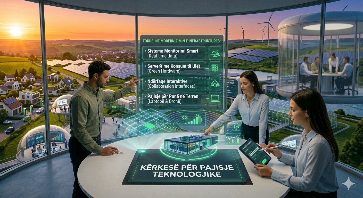Kërkesë për Pajisje Teknologjike: Modernizimi i Infrastrukturës në “Sinergia Hub”